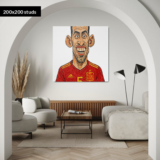 200*200studs, 160*160cm, 63*63inch