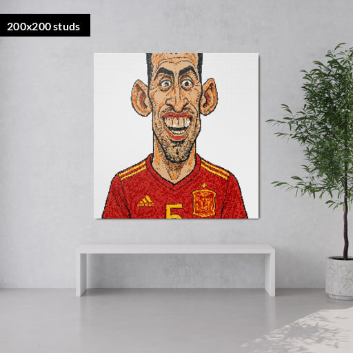 200*200studs, 160*160cm, 63*63inch