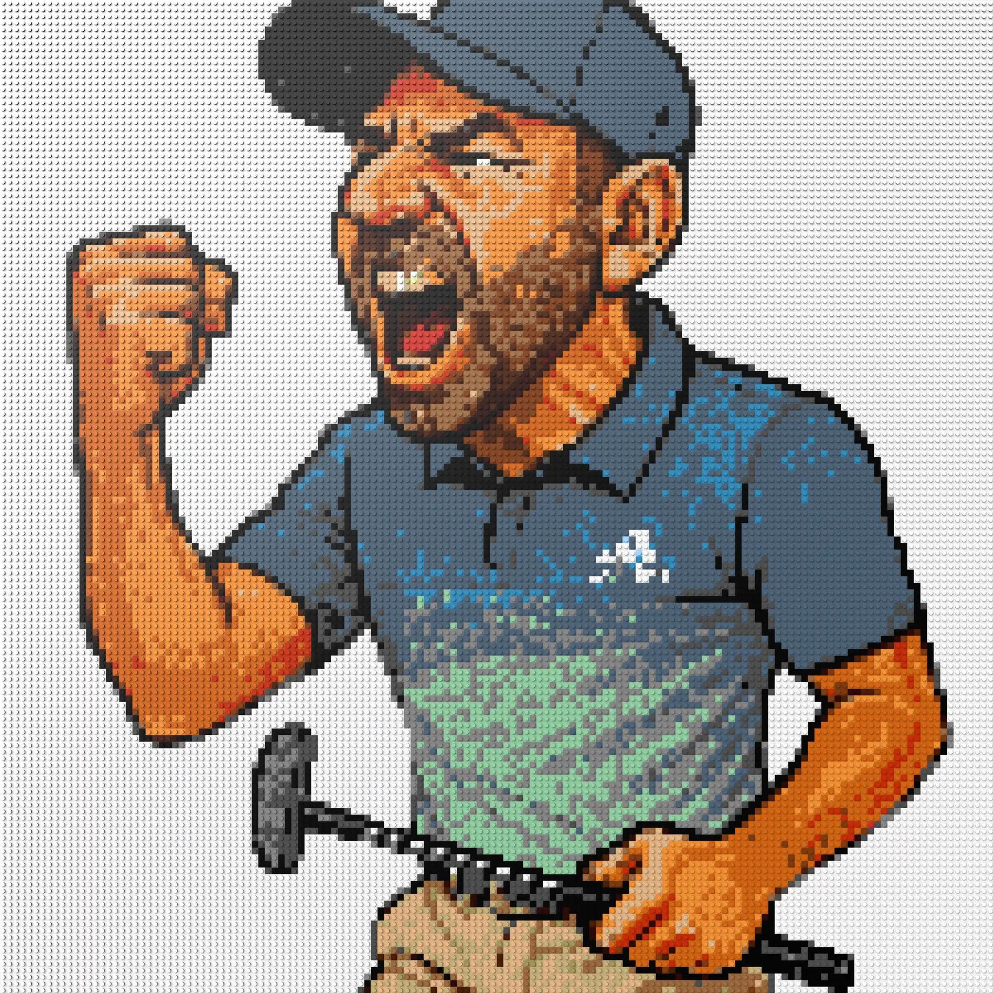 150*150studs, 120*120cm, 47,25*47,25inch