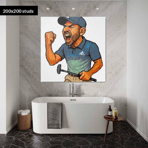 200*200studs, 160*160cm, 63*63inch