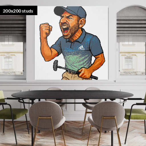 200*200studs, 160*160cm, 63*63inch