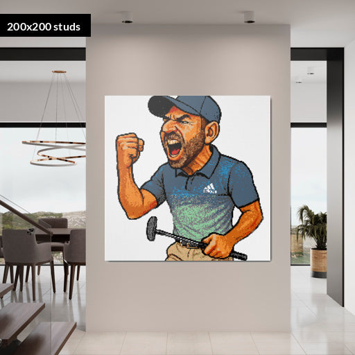 200*200studs, 160*160cm, 63*63inch