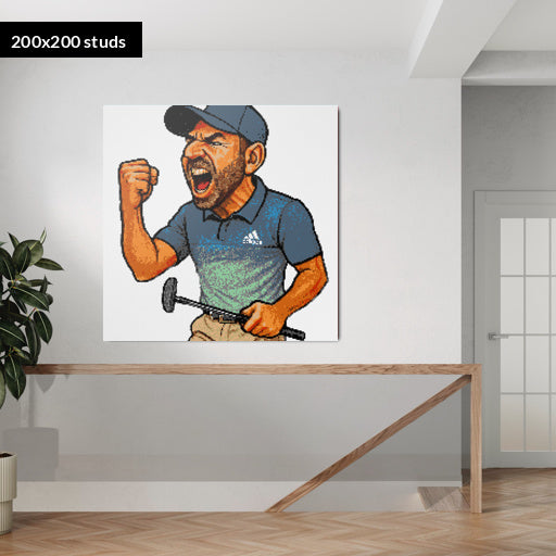 200*200studs, 160*160cm, 63*63inch