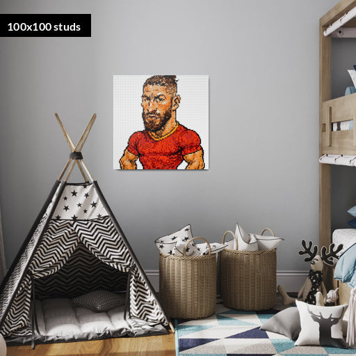 100*100studs, 80*80cm, 31,5*31,5inch