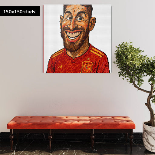 150*150studs, 120*120cm, 47,25*47,25inch