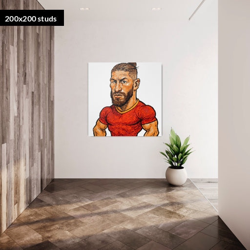 200*200studs, 160*160cm, 63*63inch