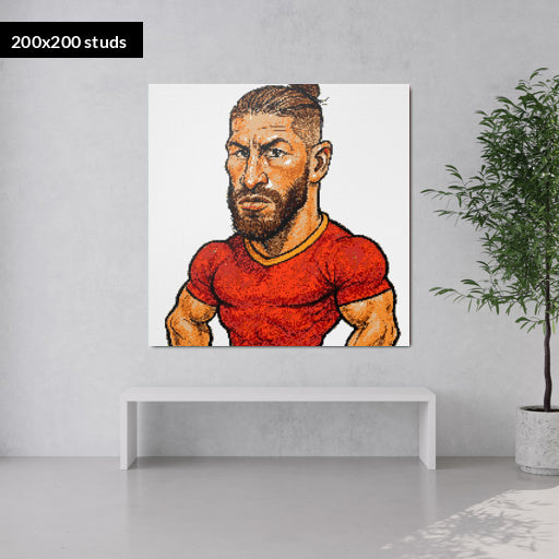 200*200studs, 160*160cm, 63*63inch