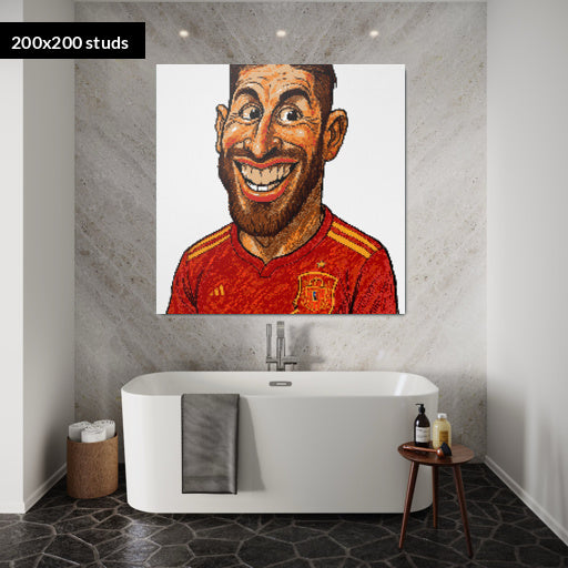 200*200studs, 160*160cm, 63*63inch