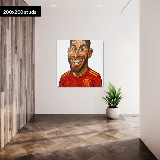 200*200studs, 160*160cm, 63*63inch