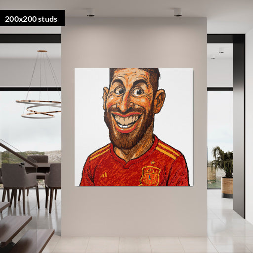 200*200studs, 160*160cm, 63*63inch