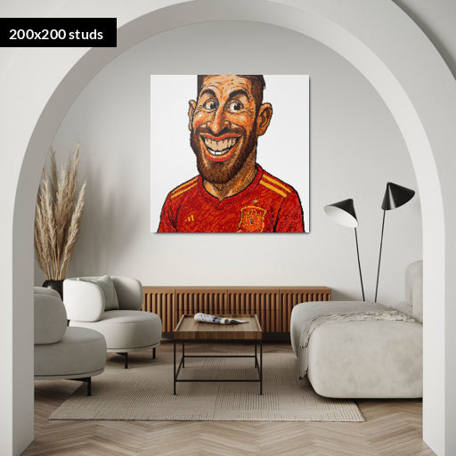 200*200studs, 160*160cm, 63*63inch