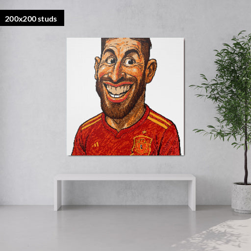 200*200studs, 160*160cm, 63*63inch