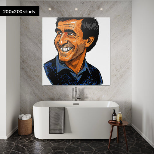 200*200studs, 160*160cm, 63*63inch