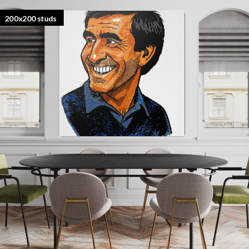 200*200studs, 160*160cm, 63*63inch