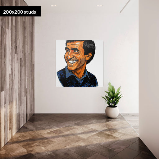 200*200studs, 160*160cm, 63*63inch