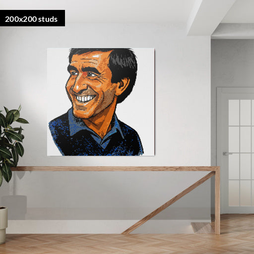 200*200studs, 160*160cm, 63*63inch