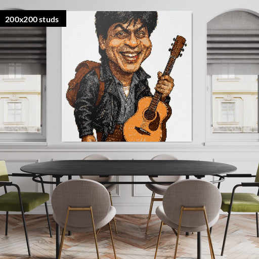 200*200studs, 160*160cm, 63*63inch