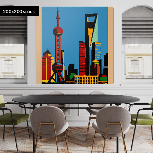 200*200studs, 160*160cm, 63*63inch