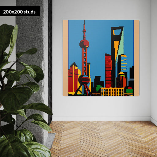 200*200studs, 160*160cm, 63*63inch