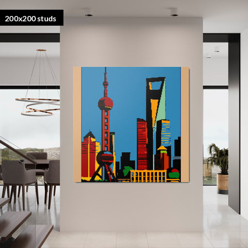 200*200studs, 160*160cm, 63*63inch