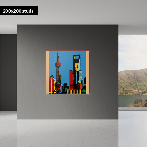 200*200studs, 160*160cm, 63*63inch