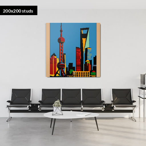 200*200studs, 160*160cm, 63*63inch