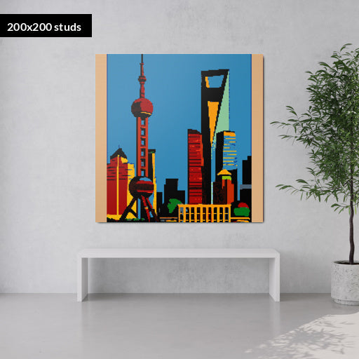 200*200studs, 160*160cm, 63*63inch