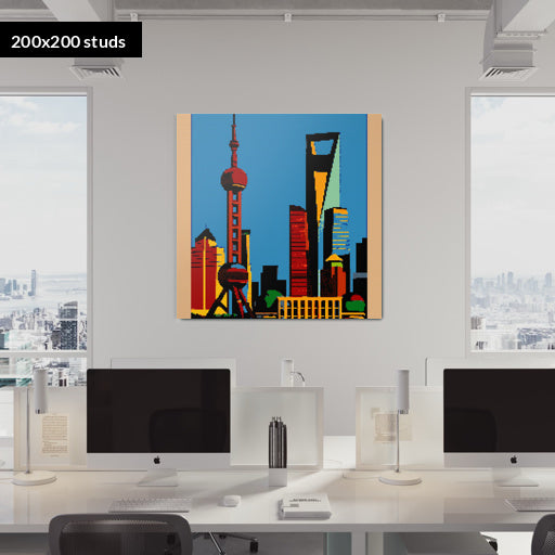 200*200studs, 160*160cm, 63*63inch