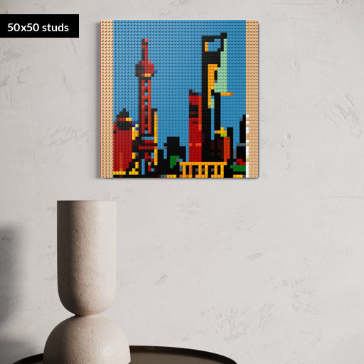 50*50studs, 40*40cm, 15,75*15,75inch
