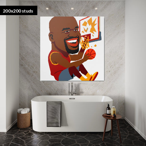 200*200studs, 160*160cm, 63*63inch