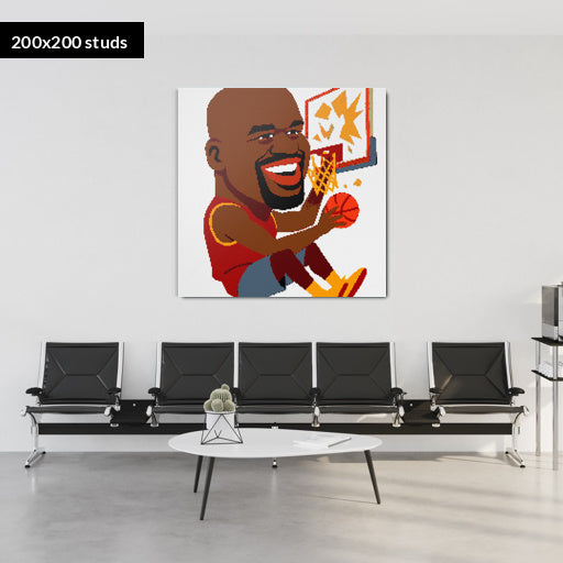 200*200studs, 160*160cm, 63*63inch