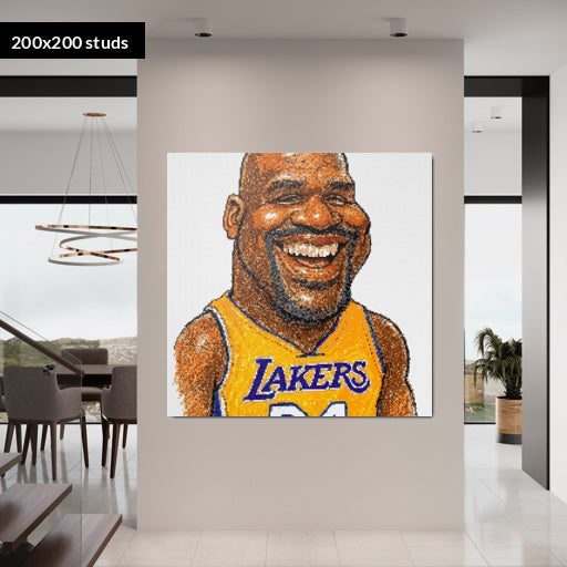 200*200studs, 160*160cm, 63*63inch