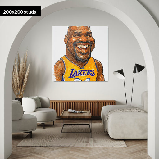 200*200studs, 160*160cm, 63*63inch