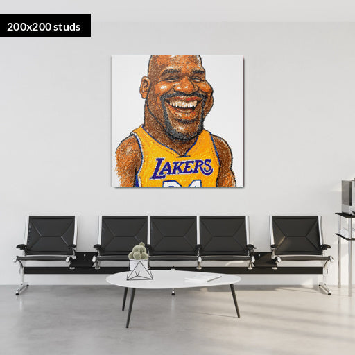 200*200studs, 160*160cm, 63*63inch