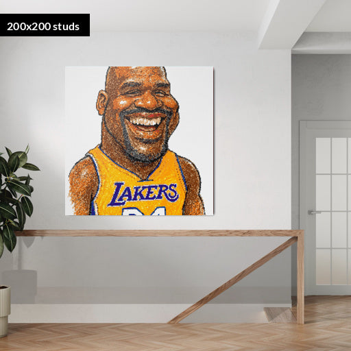 200*200studs, 160*160cm, 63*63inch