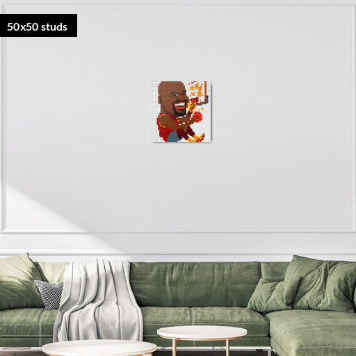 50*50studs, 40*40cm, 15,75*15,75inch