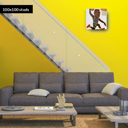 100*100studs, 80*80cm, 31,5*31,5inch