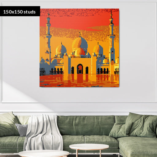 150*150studs, 120*120cm, 47,25*47,25inch
