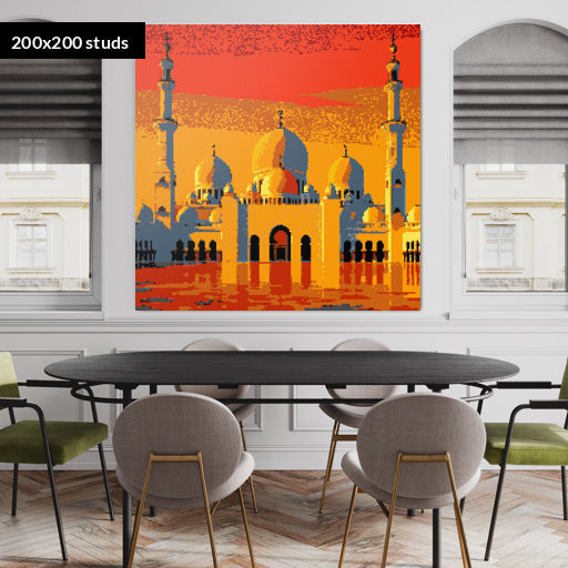 200*200studs, 160*160cm, 63*63inch