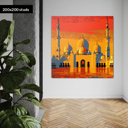 200*200studs, 160*160cm, 63*63inch