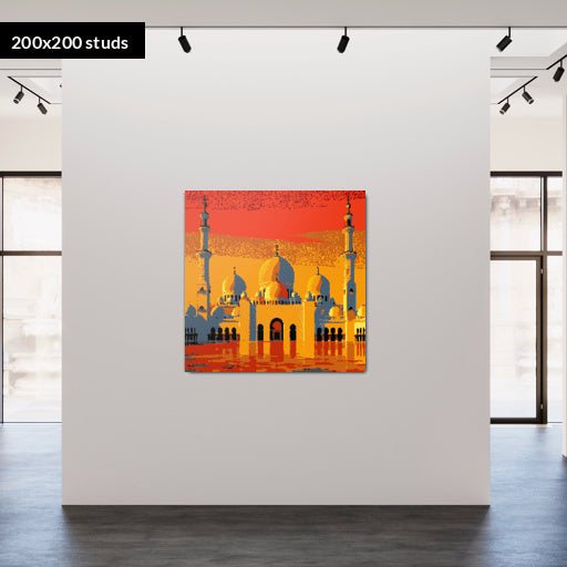 200*200studs, 160*160cm, 63*63inch