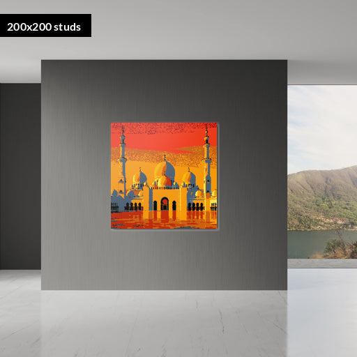200*200studs, 160*160cm, 63*63inch