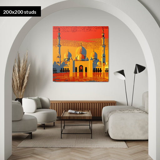 200*200studs, 160*160cm, 63*63inch