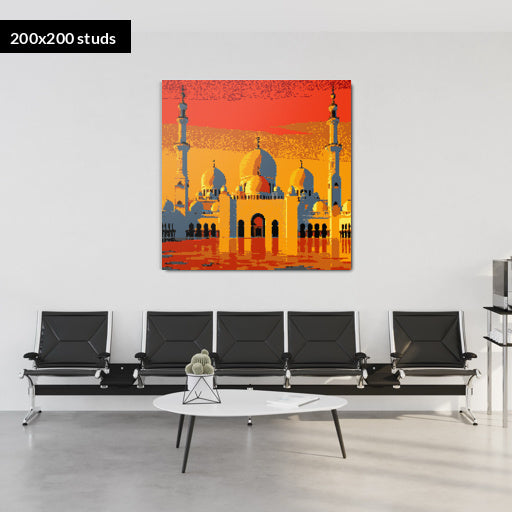 200*200studs, 160*160cm, 63*63inch