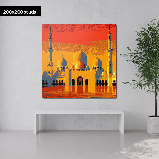 200*200studs, 160*160cm, 63*63inch