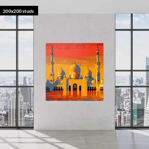 200*200studs, 160*160cm, 63*63inch