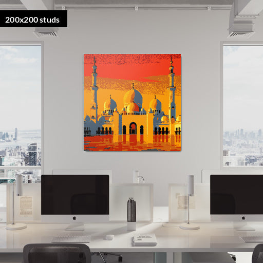 200*200studs, 160*160cm, 63*63inch