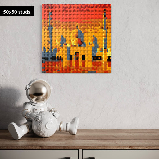 50*50studs, 40*40cm, 15,75*15,75inch