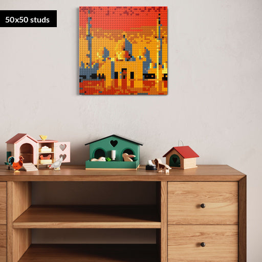 50*50studs, 40*40cm, 15,75*15,75inch