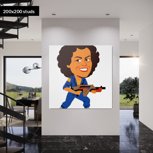 200*200studs, 160*160cm, 63*63inch